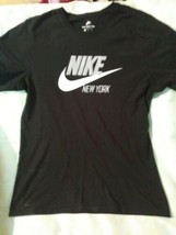  Nike Men&#39;s New York Black T Shirt  Sz L - £31.02 GBP