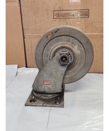 Bassick 8x2 1/4 Heavy Duty Wheel Cast Iron Industrial Caster Grease Fitt... - $53.17 CAD