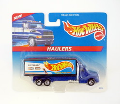 Hot Wheels Haulers #65743 HW Team Racing McDonald Blue Die-Cast Semi Truck 1996 - £8.03 GBP