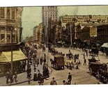 Market Street in San Francisco California Postcard Undivided Back  - $11.88