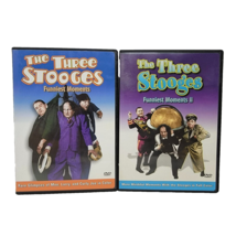 The Three Stooges - Funniest Moments &amp; Funniest Moments II Tested - £7.02 GBP