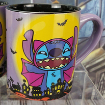 Disney Halloween Vampire Lilo &amp; Stitch Coffee Cup Mug 14 Oz. NEW - £15.80 GBP