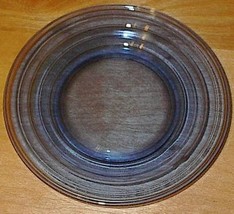 Moderntone Depression Glass Cobalt Blue Sherbet Plate #1 - £4.77 GBP