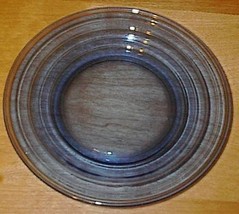 Modern Tone Depression Glass Cobalt Blue Sherbet Plate 6 inch - £4.77 GBP