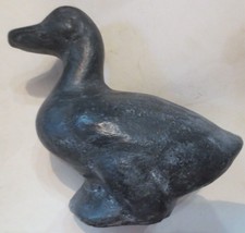 Vintage Duck Statue Figure Solid Non Magnetic signed M.C.Decorative - £75.19 GBP