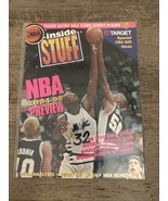 NBA Inside Stuff Magazine 1994 Target Issue w/8 Card 1994-95 Fleer Ultra... - €5,18 EUR