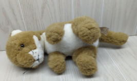 The Scarborough Collection JC Penney lion cub lioness plush white tummy vintage - $19.79