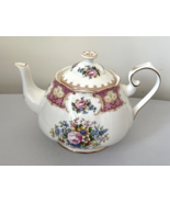 Royal Albert Lady Carlyle Teapot 6 Cup Beautiful Condition Bone China Fl... - $176.06 CAD