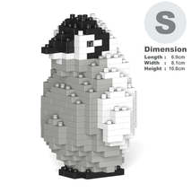 Emperor Penguin Sculptures (JEKCA Lego Brick) DIY Kit - £40.41 GBP