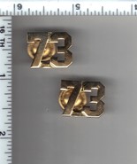 New York City Police Department - 73rd Precinct - Collar Brass Set - $13.95