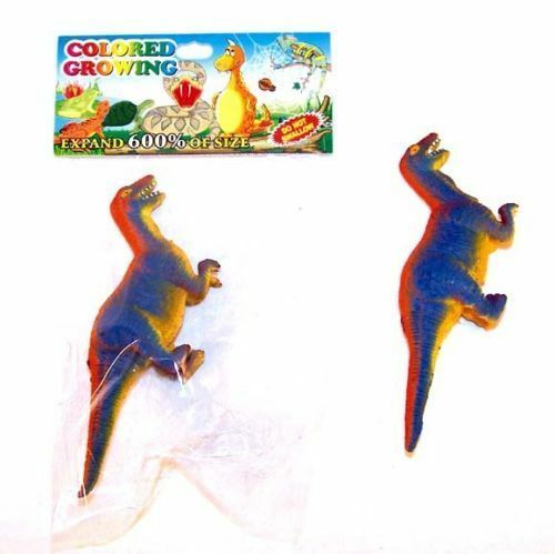 LG JUMBO GROWING DINOSAUR water growing dino NEW science novelty toys dinos - $4.74