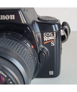 Canon EOS Rebel II Film SLR with Canon EF 35-80mm Zoom Lens AS IS For Parts - $38.83 CAD