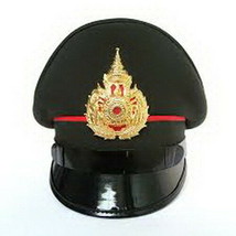 Royal Thai Army Cap Green Uniform Soldier Thailand Helmet Military - $65.45