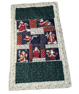 Tony Curtis Christmas Country Farmhouse Holiday Patchwork Quilt Throw Bl... - $14.03