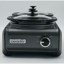 Crock-Pot SCCPMD1-CH Hook Up Double Oval Connectable 2 1-Quart Slow Cook... - £58.33 GBP