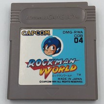 Rockman World 1 Mega Man 1 Nintendo Game Boy Japan region-free authentic 1991 - £36.76 GBP