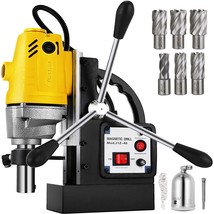 VEVOR 1100W Magnetic Drill Press with 1-1/2 Inch (40mm) Boring Diameter ... - $358.14