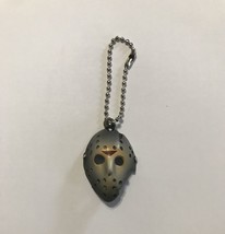 Friday the 13th Part 7 Jason Vorhees Hockey Mask Keychain Rear View Mirror Hang - £4.51 GBP