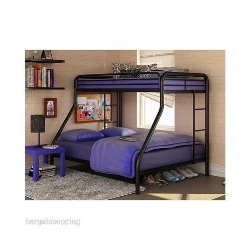 twin full bunkbed bedroom kids teen furniture Wood Dorm bunk bed loft home sleep - $266.31