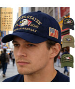 USA 250th Anniversary Independence Eagle Embroidery men's Cap Baseball hat - $22.00