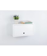 Canadian Made Small Floating White Cabinet, Medical Cabinet, High End Finish - $279.00