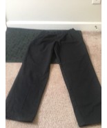 Genuine Dickies Men&#39;s Black Pleated Front Casual &amp; Work Pants Size 32x30 - £31.01 GBP