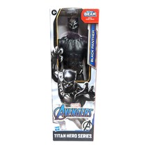 Marvel Black Panther T&#39;Challa Titan Hero Series 12 in Action Figure Toy New - £8.70 GBP