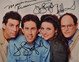 Seinfeld Cast Signed Photo X4 - Jerry Seinfeld +++ w/COA - £603.34 GBP