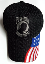 POW MIA You Are Not Forgotten American Flag Embroidered Mesh Military Hat Cap - $7.99