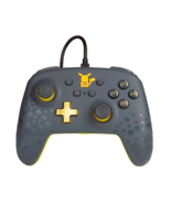 Pokemon Pikachu PowerA Enhanced Wired Controller Joystick Nintendo Switc... - $21.56
