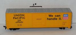Life-Like HO Scale Union Pacific UP 499051 Locomotive Train Boxcar Box Car - $19.75