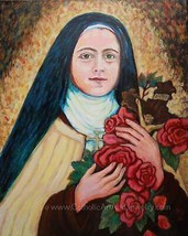 Theresa of the Roses Art Print - £14.04 GBP+