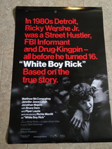 WHITE BOY RICK - MOVIE POSTER WITH RICHIE MERRITT AND MATTHEW MCCONAUGHEY - £3.99 GBP