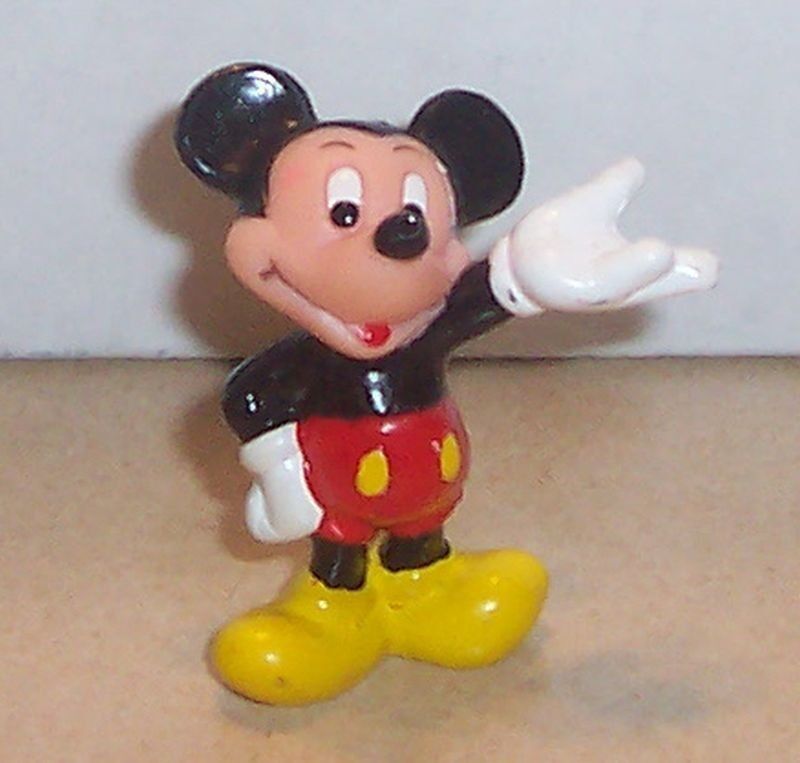 Primary image for Disney Mickey Mouse PVC Figure By Applause VHTF Vintage #3