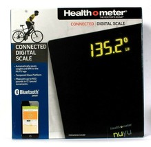 Health O Meter NUYU Connected Digital Scale Saves Weight To App Tempered Glass image 1