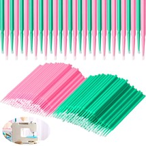 200 Pieces Sewing Machine Cleaning Brushes Disposable Clean Swabs Pointed Tips C - £12.78 GBP