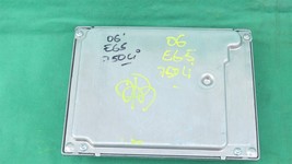 06-07 BMW 750i ECM ECU DME Engine Control Module 7549700 & Ignition Switch  image 3