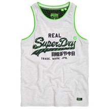 Superdry Vintage Logo Neon Tip Sleeveless T-Shirt 2XL B4HP - £27.49 GBP