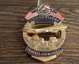 Federal Air Marshal Service Mount Rushmore FAM (Gold Plane) Challenge Co... - $28.70