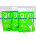 ( LOT 6 ) Earth Lovin&#39;Grin FINE FIN Floss 60 Floss Minty=360 Flossers SE... - $540.23 MXN