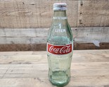 Vintage 1 Liter (33.8 ounce) Glass Coca-Cola Coke Bottle With Metal Lid ... - $18.79