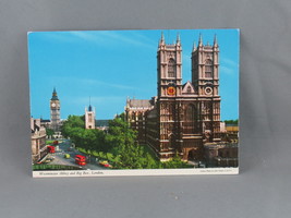 Vintage Postcard - Westminster Abbey and Big Ben - John Hinde Original - £11.96 GBP