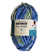 Bernat Baby Blanket Yarn Lovely Blue Bulky Blues and Greens Polyester #6 - $148.33 MXN