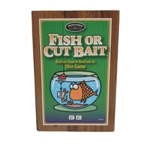 Fish Or Cut Bait Dice Game Family Night Front Porch Classics FLAW - $13.10