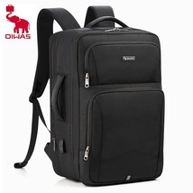 Large Capacity Expandable Laptop Backpack USB Charging Port 17.3Inch Waterproof  - £93.85 GBP