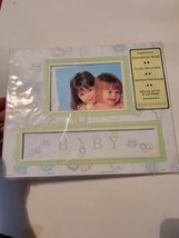 Vintage 2003 Nameworks Baby Picture Frame Name Tiles  - $14.40