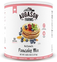 Augason Farms Buttermilk Pancake Mix 3lbs 4 oz No.10 Cans Survival Food 10 Year - £23.17 GBP