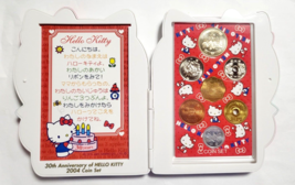Hello Kitty 30th Anniversary Memorial Coin Set 2004&#39; SANRIO - £34.54 GBP