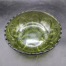 Vintage Anchor Hocking Chip &amp; Dip BOWL ONLY Avocado Green - Use As Serving Bowl - £14.69 GBP