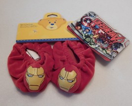 NEW Build A Bear Shoes Marvel Avengers Iron Man Slippers NWT - $24.99